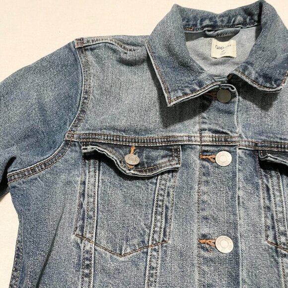 Gap 1969 Jean Jacket Denim Size Small Icon Medium Wash - Picture 4 of 16